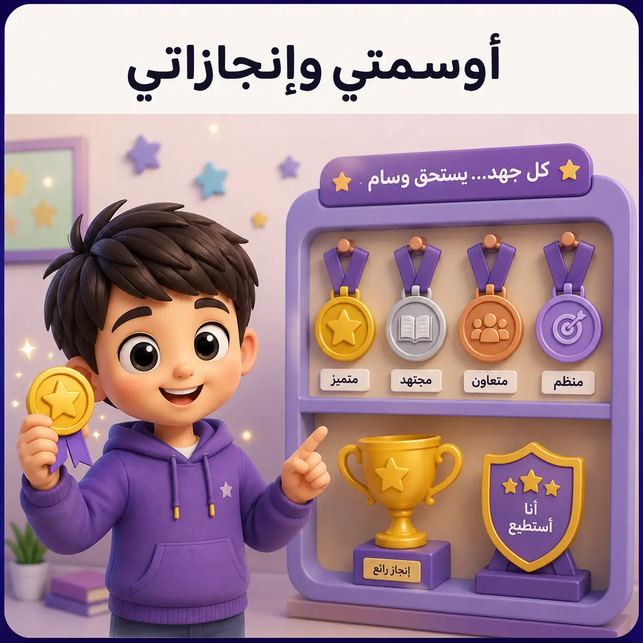 أوسمتي وإنجازاتي